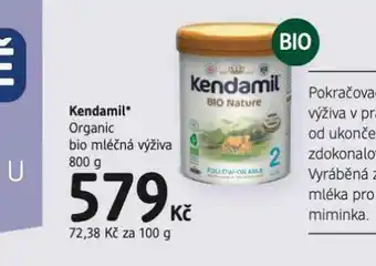 Kendamil bio mléčná výživa