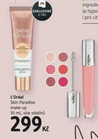 dm drogerie Loreal make-up nabídka