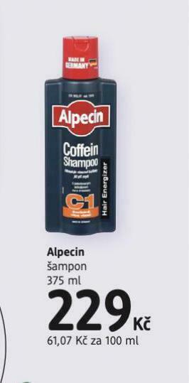 dm drogerie Alpecin šampon nabídka
