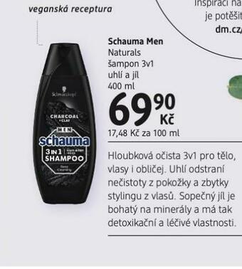 dm drogerie Schauma šampon nabídka