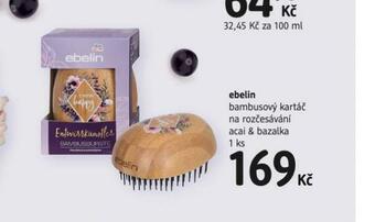dm drogerie Ebelin bambusový kartáč nabídka