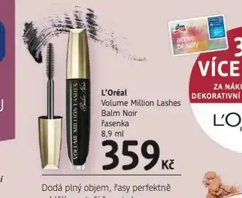dm drogerie Loreal řasenka nabídka