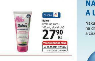 dm drogerie Balea krém na ruce nabídka