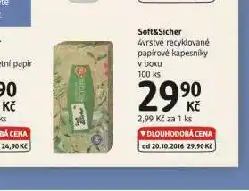 dm drogerie Soft&amp;sicher toaletní papír nabídka
