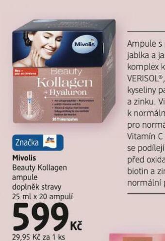 dm drogerie Mivolis doplněk stravy nabídka