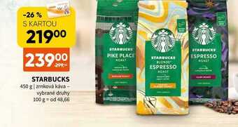 Terno Starbucks 450 g | zrnková káva nabídka