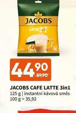 Terno Jacobs cafe latte 3in1 125 g nabídka