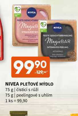 Terno Nivea pleťové mýdlo 75 g nabídka