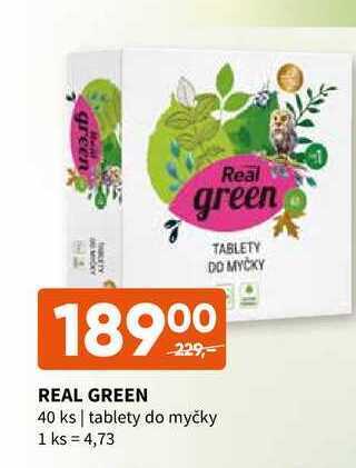 Terno Real green 40 ks | tablety do myčky nabídka