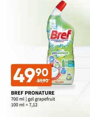 Terno Bref pronature 700 ml | gel grapefruit nabídka
