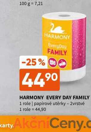 Terno Harmony every day family 1 role | papírové utěrky nabídka