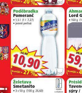 Norma Poděbradka pomeranč nabídka