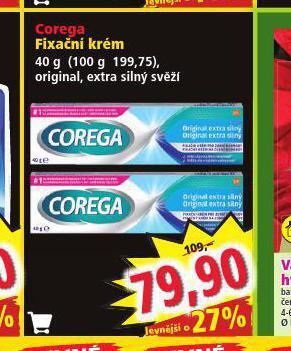 Norma Corega fixační krém nabídka