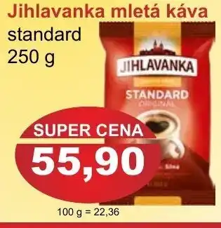 PLUS JIP Tchibo Jihlavanka mletá káva standard 250g nabídka