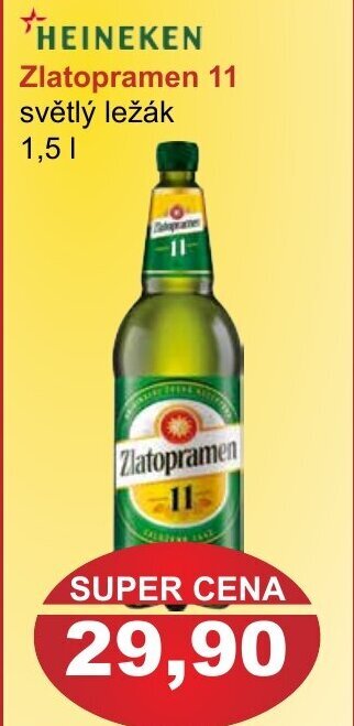 heineken zlatopramen 11 1,5l