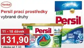 Henkel Persil prací prostředky 11-18 dávek