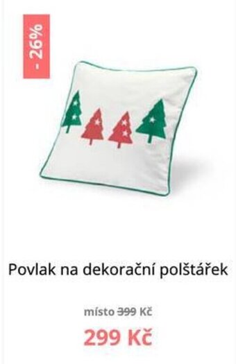 Tchibo Povlak na dekorační polštářek nabídka