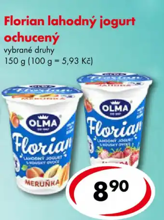 CBA olma florian lahodný jogurt ochucený nabídka