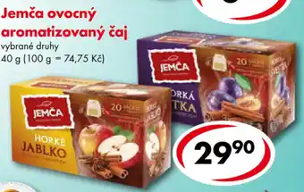 CBA jemča ovocný aromatizovaný čaj 40g nabídka