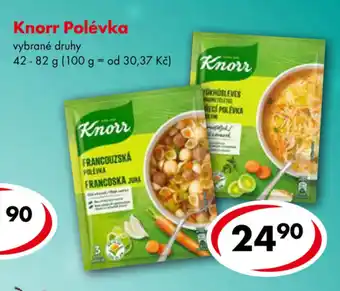 CBA Knorr Polévka vybrane druhy 42-82g nabídka