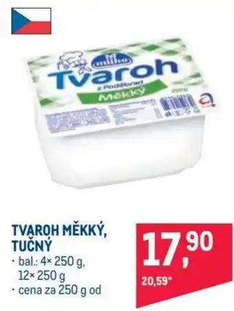 Makro milko tvaroh měkký, tučný 250g nabídka