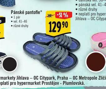 Albert Pánské pantofle nabídka