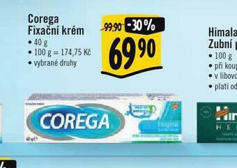 Albert Corega fixační krém nabídka