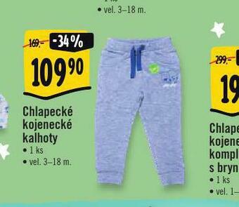 Albert Chlapecké kojenecké kalhoty nabídka