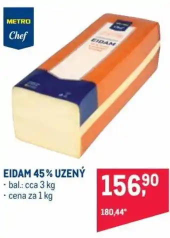 Makro metro chef gouda 45% 1kg nabídka
