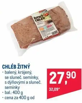 Makro chléb žitný 400g nabídka