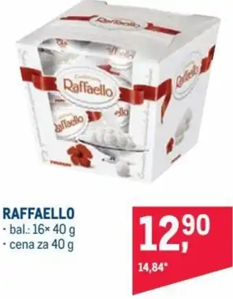Makro ferrero rafaello 40g nabídka