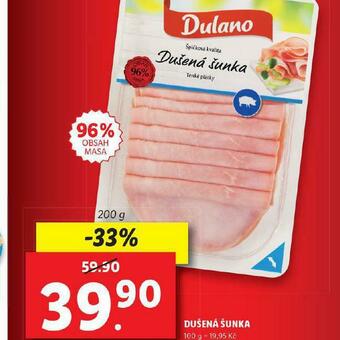 Lidl Dušená šunka nabídka