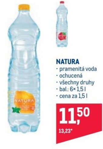 Makro natura pramenitá voda ochucená 1,5l nabídka