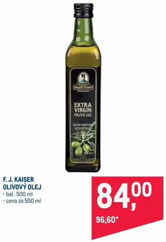Makro f.j. kaiser olivový olej 500ml nabídka