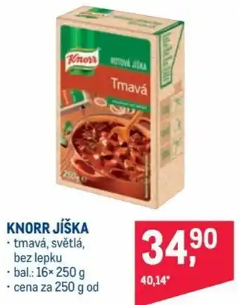 Makro knorr jíška 250g nabídka
