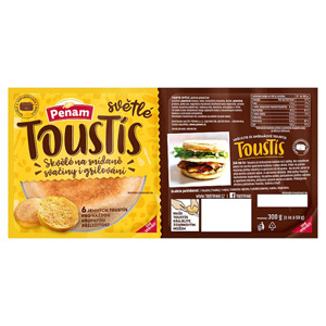 Billa Penam toustís 300 g nabídka
