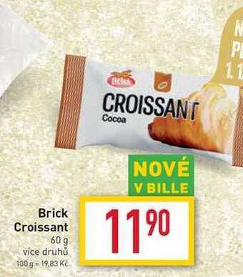 Billa Brick croissant 60 g nabídka