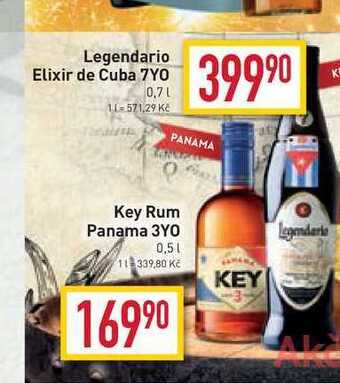 Billa Legendario elixir de cuba 7y0 0,7l nabídka