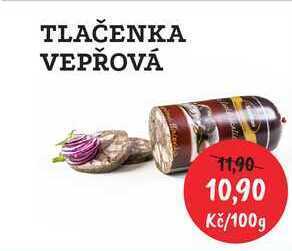 Tlačenka vepřová, 100 g