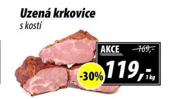 ZEMAN Uzená krkovice s kostí, 1 kg nabídka