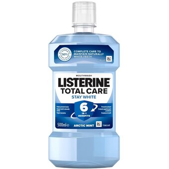 Listerine total care stay white ústní voda