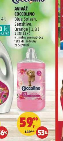 Penny Market Coccolino aviváž nabídka