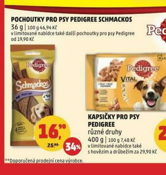 Penny Market Pedigree schmackos pochoutky pro psy nabídka