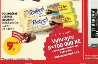 Penny Market Ůpolomáčené sušenky rodinné nabídka
