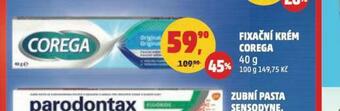Penny Market Corega fixační krém nabídka