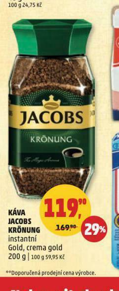 Penny Market Káva jacobs krönung nabídka