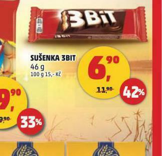 Penny Market Sušenka 3bit nabídka