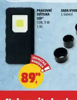 Penny Market Pracovní svítilna led nabídka