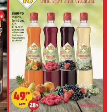 Penny Market Yo sirup nabídka