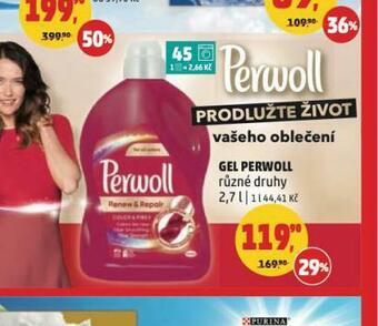 Penny Market Perwoll speciální prací prostředek nabídka